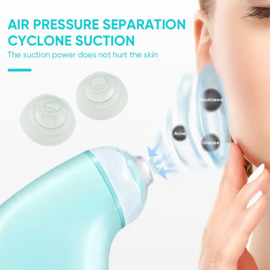 0288 Vacuum Blackhead Machine Reduce Spot Mini Handheld Lifting Massage Facial Blackhead Remover